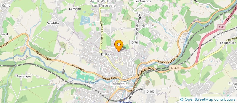 localisation de l'entreprise I-PRINT BY SYNERGY SYSTEM  SAINT-GERMAIN-NUELLES