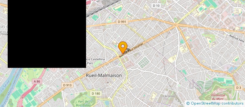 localisation de l'entreprise I.Q. SOFTWARE AMOS à RUEIL-MALMAISON