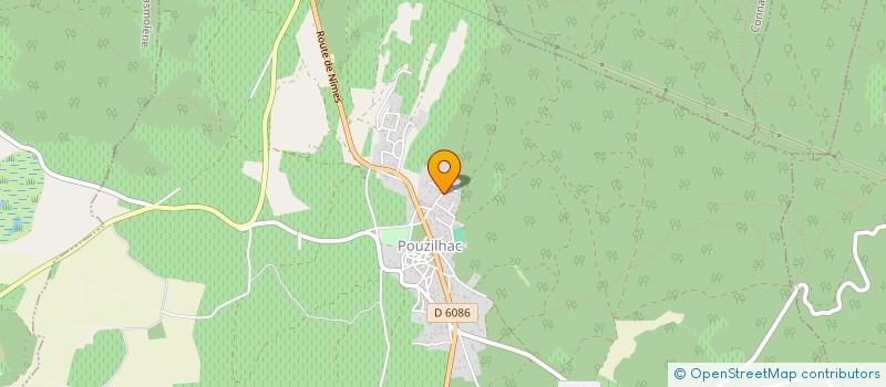 localisation de l'entreprise I-QUANTUM  POUZILHAC