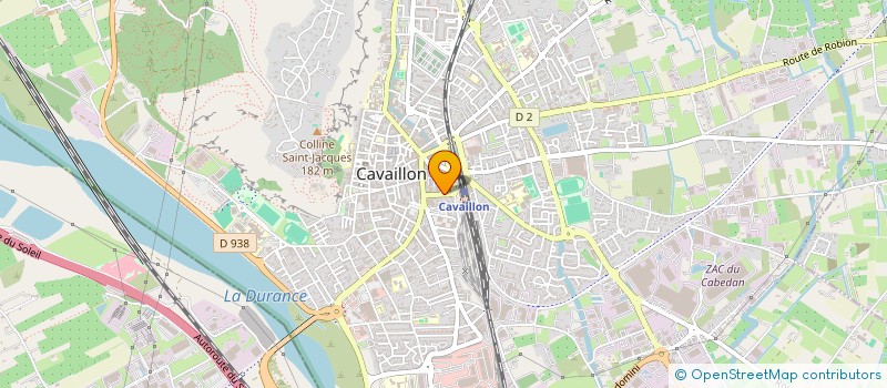 localisation de l'entreprise I.R.  CAVAILLON