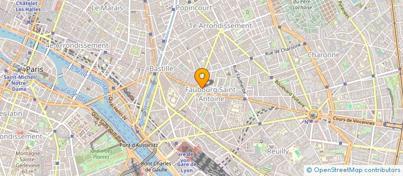 localisation de l'entreprise I.R.  PARIS