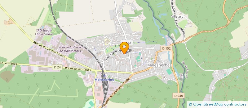 localisation de l'entreprise I.R.C.C.A.R à LE MALESHERBOIS