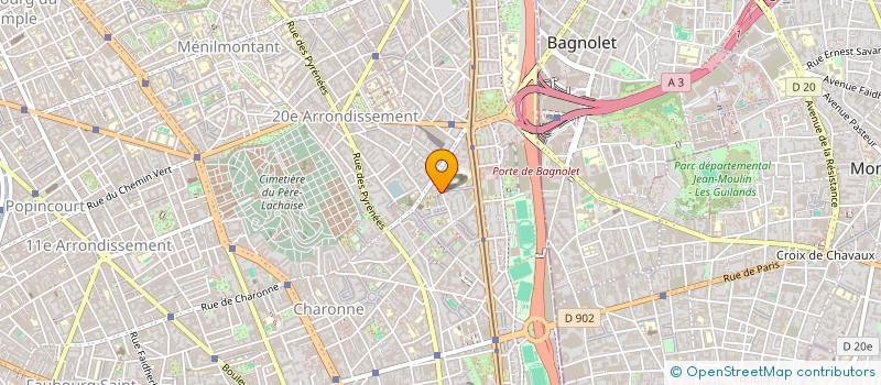 localisation de l'entreprise I.R.D  PARIS