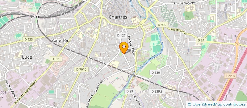 localisation de l'entreprise I.R.J 28 à CHARTRES