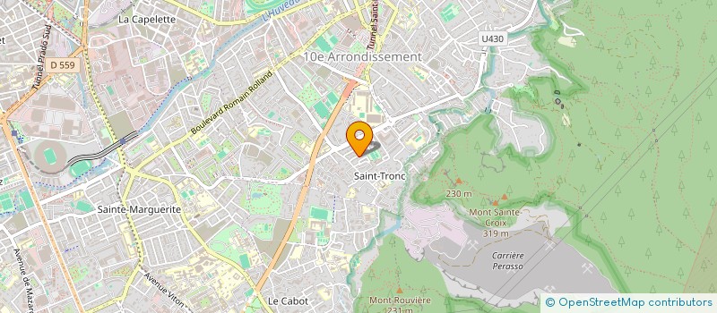 localisation de l'entreprise I.R.S à MARSEILLE