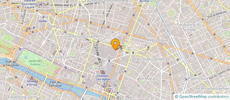 localisation de l'entreprise I.R.SERVICE à PARIS