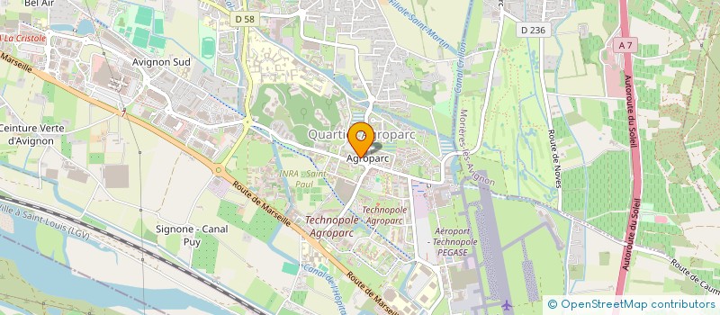 localisation de l'entreprise I.R TRANSPORT  AVIGNON