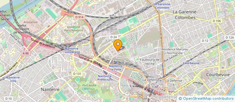 localisation de l'entreprise I REGIE TECHNIQUE à NANTERRE