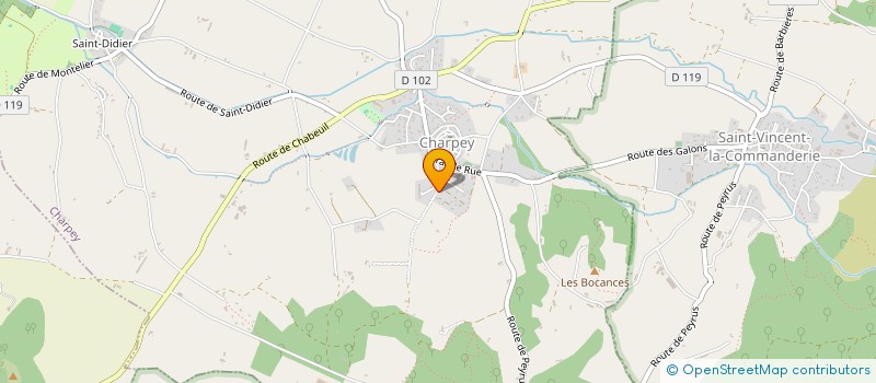 localisation de l'entreprise I'RENOV  CHARPEY