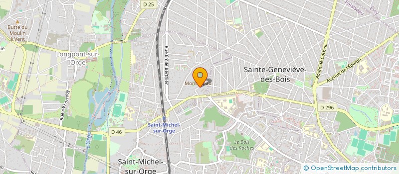 localisation de l'entreprise I.RENOV à SAINT-MICHEL-SUR-ORGE