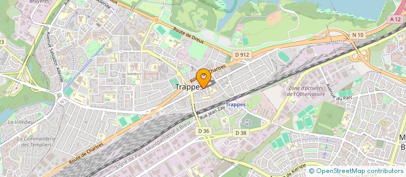 localisation de l'entreprise I REPAR CENTER à TRAPPES
