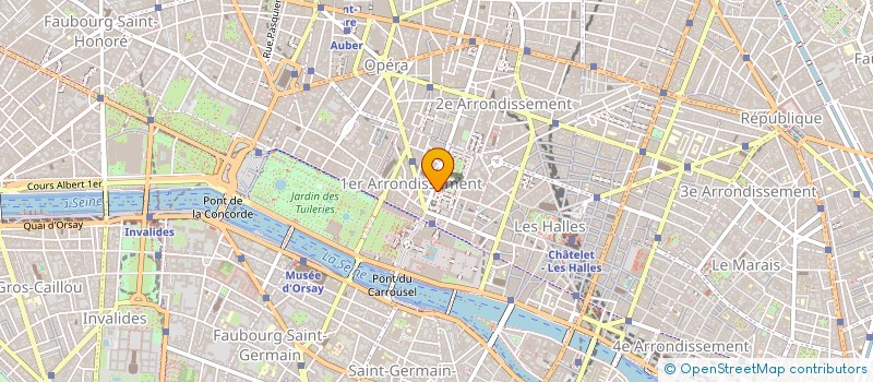 localisation de l'entreprise I.RIVIDI à PARIS