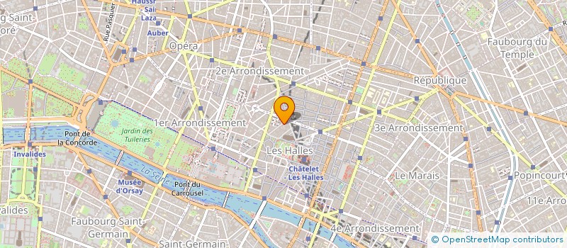 localisation de l'entreprise I S A  PARIS