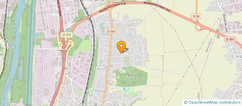 localisation de l'entreprise I.S.A SAS  FEYZIN