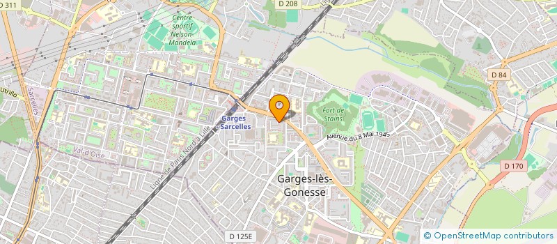 localisation de l'entreprise I.S. DRIVER  GARGES LES GONESSE