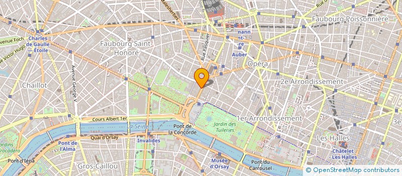 localisation de l'entreprise I.S.G.I.G.S.  PARIS