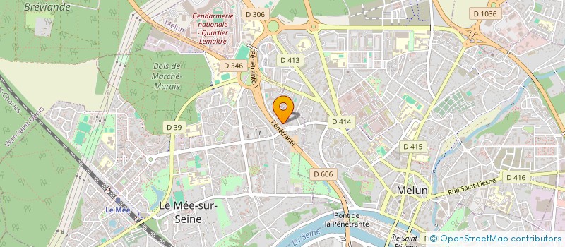 localisation de l'entreprise I.S.L.M à LE MEE-SUR-SEINE