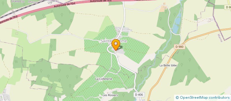 localisation de l'entreprise I.S.M.  SAINTE-GEMME