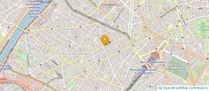 localisation de l'entreprise I.S.M.  PARIS