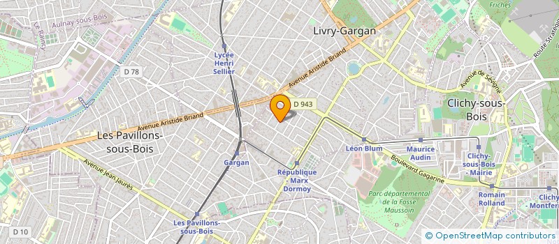 localisation de l'entreprise I S M à LIVRY-GARGAN
