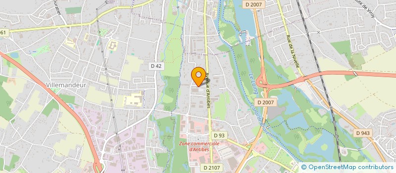 localisation de l'entreprise I.S.M.A. à GARGES-LES-GONESSE