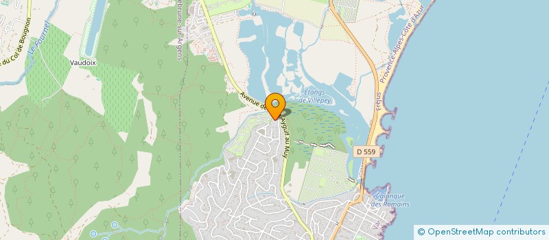 localisation de l'entreprise I.S.M. BATI  FREJUS