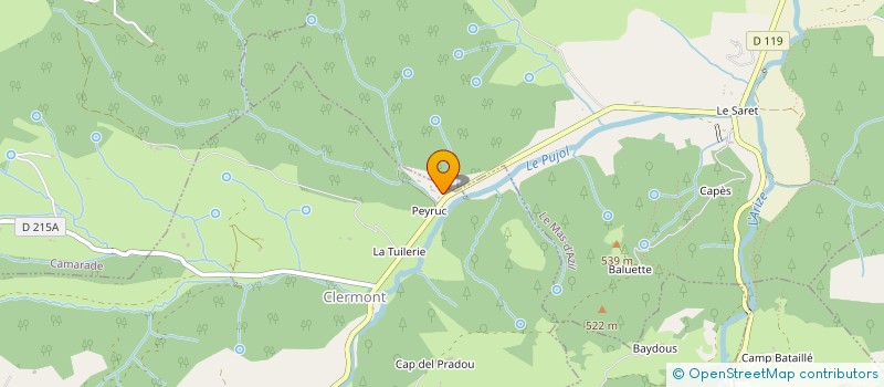 localisation de l'entreprise I.S.O.M. FRANCE à CLERMONT