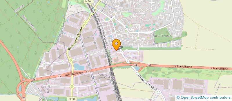 localisation de l'entreprise I.S.P  COMBS-LA-VILLE