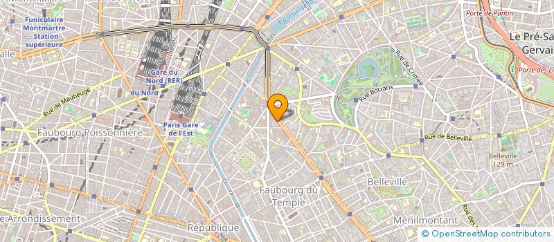 localisation de l'entreprise I.S.P 75  PARIS