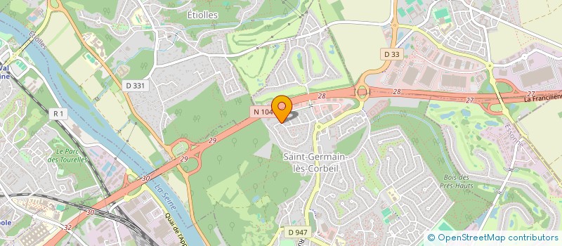 localisation de l'entreprise I.S.P.A à SOISY-SUR-SEINE