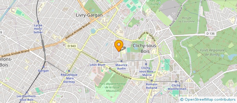 localisation de l'entreprise I.S PROTECT à LIVRY-GARGAN