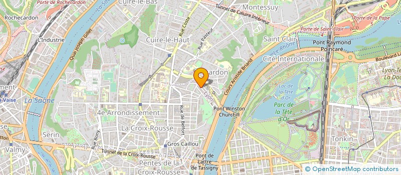 localisation de l'entreprise I&S REDAC à LYON