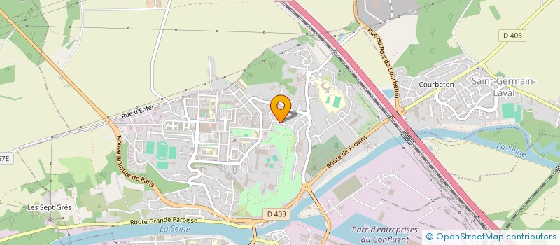 localisation de l'entreprise I.S.T.E.R  MONTEREAU-FAULT-YONNE