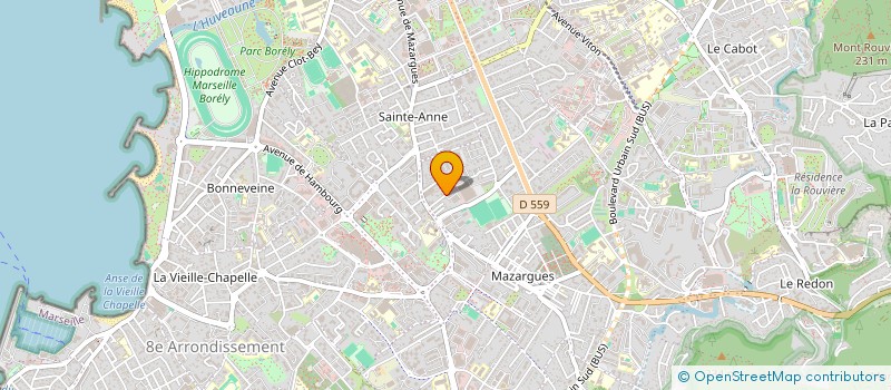localisation de l'entreprise I.S. THERM à MARSEILLE