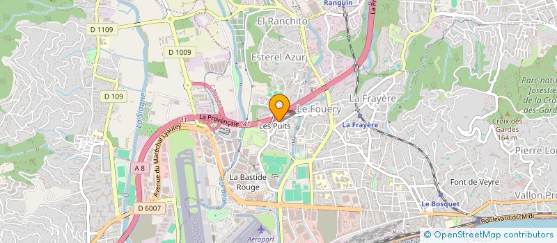 localisation de l'entreprise I.S TRANSPORTS ET SERVICES  CANNES