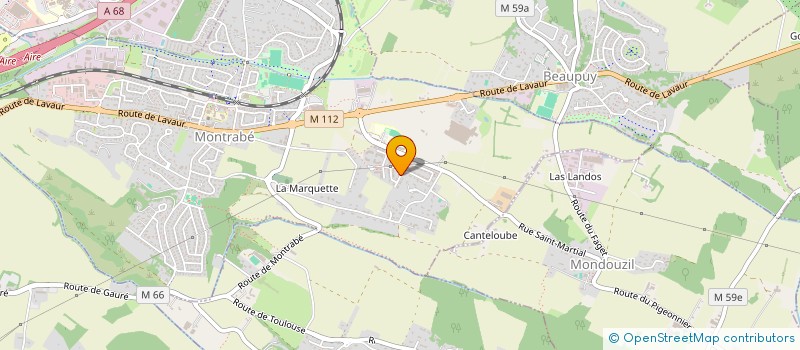 localisation de l'entreprise I-SECLOG à CASTANET-TOLOSAN