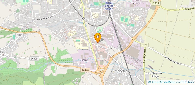 localisation de l'entreprise I SELL  RIOM