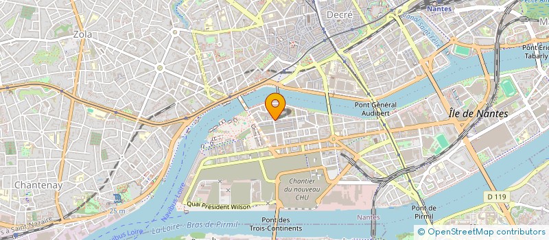 localisation de l'entreprise I-SEP à NANTES