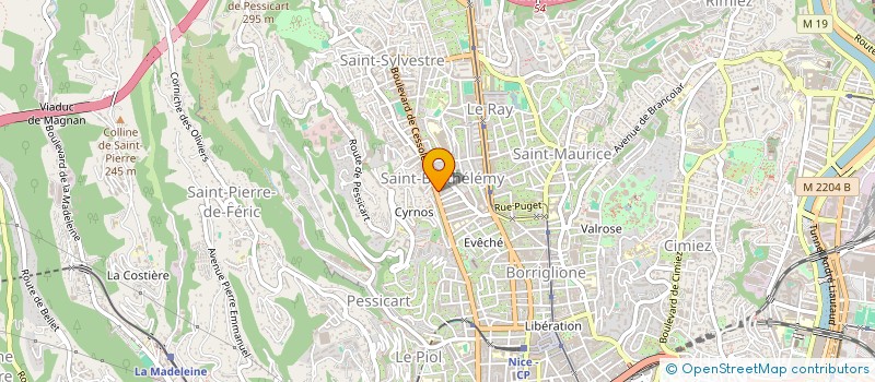 localisation de l'entreprise I SMOKE à NICE
