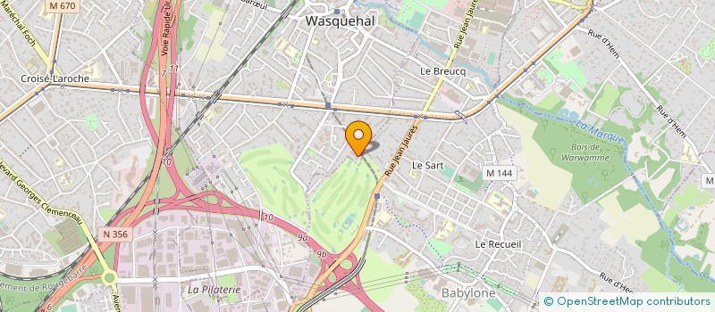 localisation de l'entreprise I'SOL  WASQUEHAL