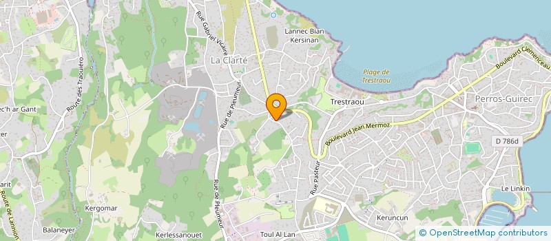 localisation de l'entreprise I SOMNAMBULI  PERROS-GUIREC