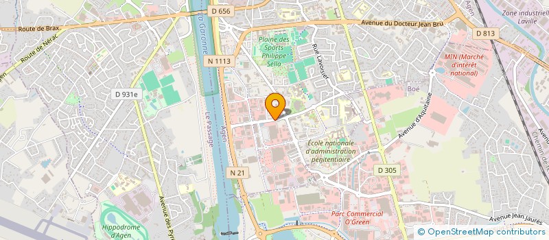 localisation de l'entreprise I SPEAK ENGLISH à AGEN