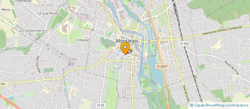 localisation de l'entreprise I STORE MEDIA à MONTARGIS