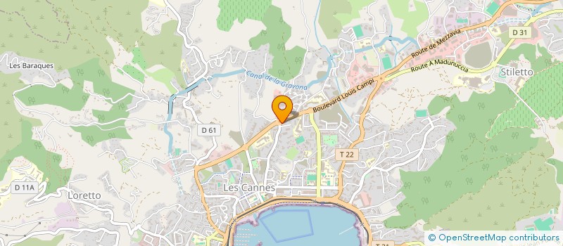 localisation de l'entreprise I SUREDDI à AJACCIO