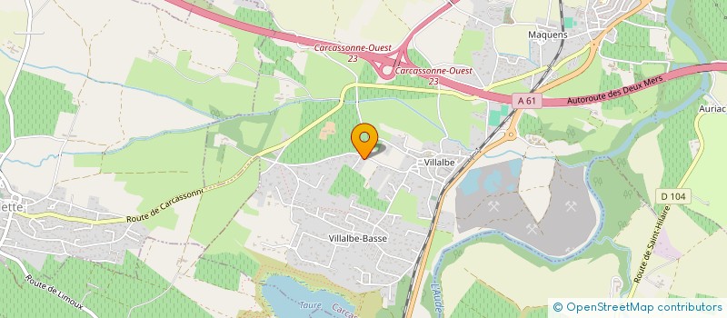 localisation de l'entreprise I.SYS.ASS INTERVENTION SYSTEMIQUE à CARCASSONNE