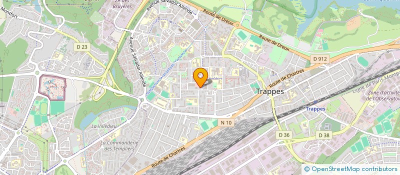 localisation de l'entreprise I.T.B  TRAPPES