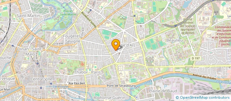localisation de l'entreprise I T C à RENNES