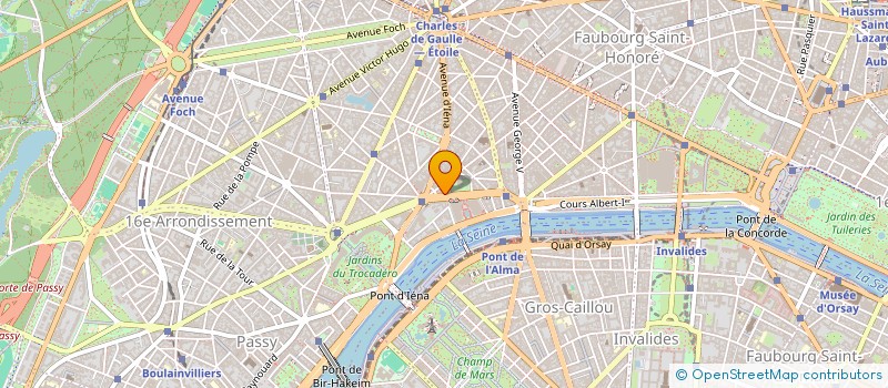 localisation de l'entreprise I T CONSULTING FRANCE  PARIS