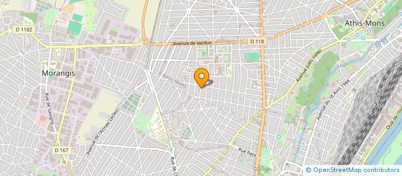 localisation de l'entreprise I T E C SERVICE à ATHIS-MONS
