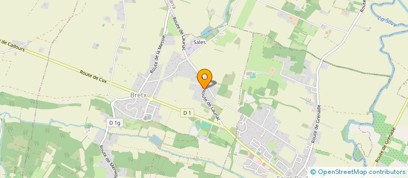 localisation de l'entreprise I.T.E. DEVELOPPEMENT  BRETX